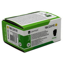 Lexmark 78C2XYE Cartouche Toner Jaune Haute Capacité Originale