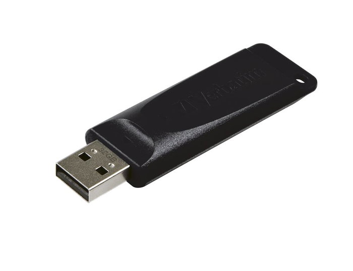 Verbatim Store'n'Go Clé USB 2.0 32 Go Noir Format Coulissant