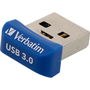 Clé USB Verbatim 98711 Bleu Gris 64 GB