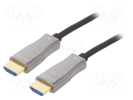 DIGITUS Câble HDMI optique 10m noir