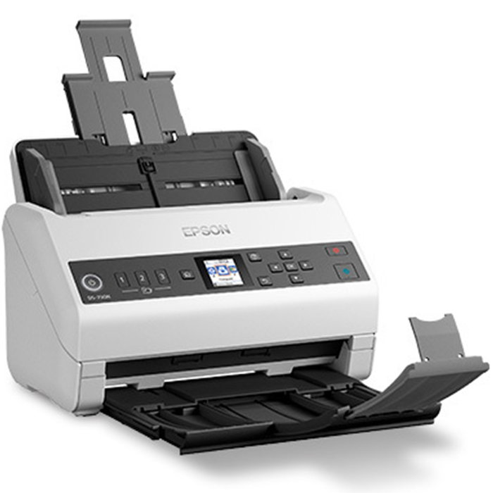 Epson WorkForce DS-730N B11B259401 Scanner de bureau A4, 40 ppm/80 ipm, ADF 100 feuilles, réseau, USB, Ethernet Epson WorkForce DS-730N B11B259401 Scanner de bureau A4, 40 ppm/80 ipm, ADF 100 feuilles, réseau, USB, Ethernet