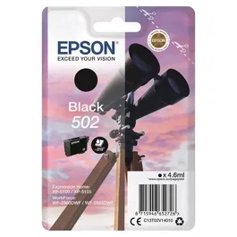 Epson 502 Cartouche d'encre Jumelles Noir - Compatible pour imprimantes Epson (210 pages)