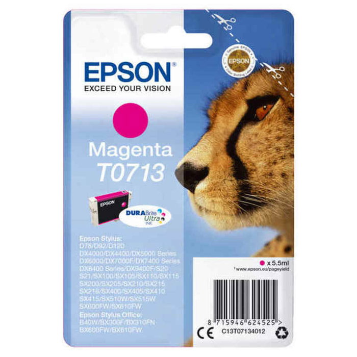 Epson T0713 Magenta Cartouche d'encre originale