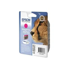 Epson - Cartouche d'encre Magenta T0713 pour imprimante - DURABrite - C13T07134012