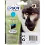Epson T0892 Cartouche d'encre Cyan DURABrite Ultra pour imprimantes Stylus SX100, SX115, SX200, SX210, SX400 - Compatible avec 20+ modèles