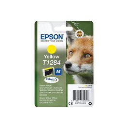 Epson C13T12844012 - Cartouche d'encre jaune compatible T1284 pour imprimante Epson - Gelb T1284