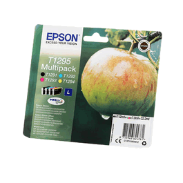 Epson C13T12954012 Multipack - 4 Cartouches d'encre T1295 (Noir, Cyan, Magenta, Jaune) pour imprimante