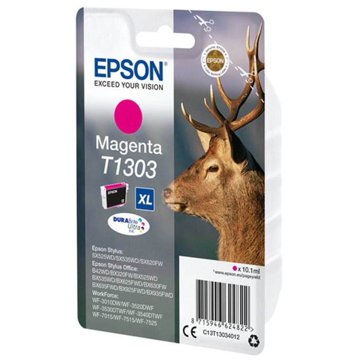 Epson Cartouche d'encre C13T13034012 Magenta High Yield (XL) originale