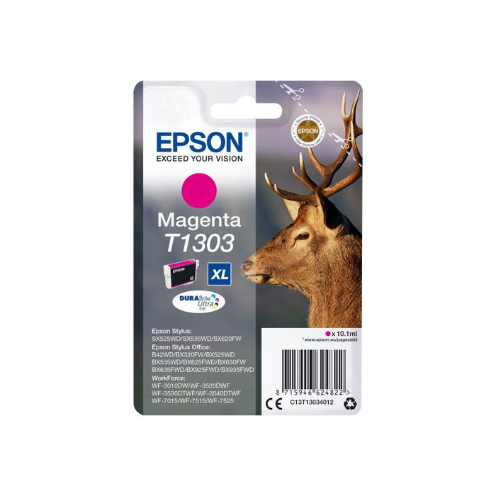 Epson Cartouche d'encre C13T13034012 Magenta High Yield (XL) originale