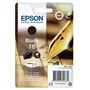 Epson Cartouche d'encre noir Pack de 1 - Capacité standard 5,4ml - Jusqu'à 175 pages - Référence 16