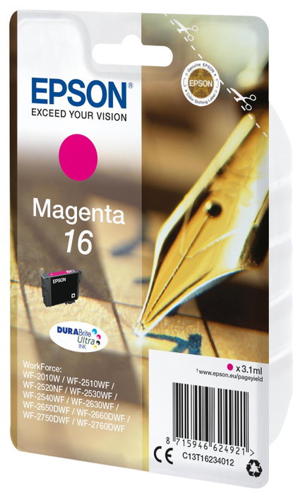 Epson Cartouche d'encre T1623 Magenta DURABrite Ultra