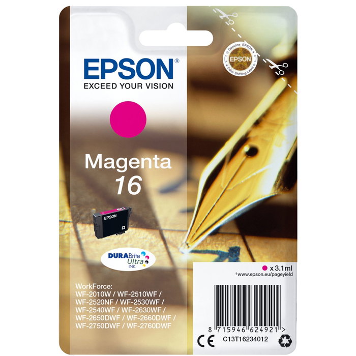 Epson Cartouche d'encre T1623 Magenta DURABrite Ultra