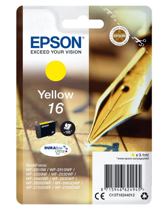 Epson T1624 Jaune Epson T1624 Jaune