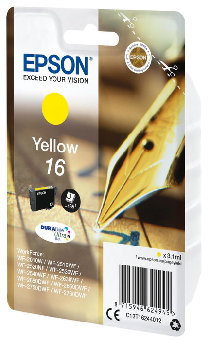 Epson T1624 Jaune Epson T1624 Jaune