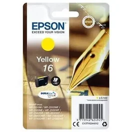 Epson T1624 Cartouche d'encre jaune haute capacité pour imprimantes Epson - Stylo Encre Durabri