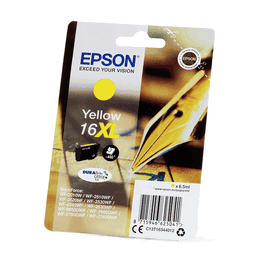 Epson C13T16344012 Cartouche d'encre 16XL Jaune - Compatible avec les imprimantes Expression ET-7750, ET-3750, ET-4700 et WorkForce ET-4750, ET-16600