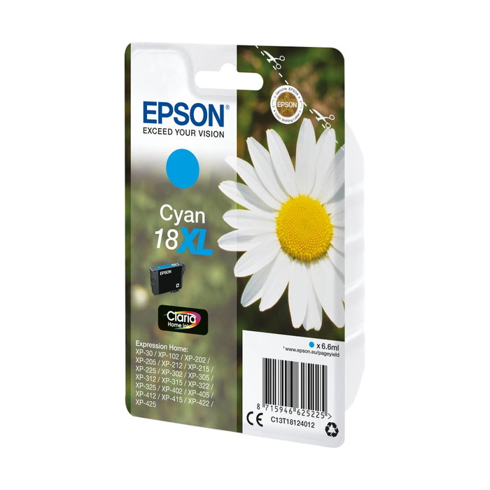 Epson T1812 XL Cyan Claria Home