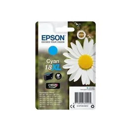 Epson Cartouche d'encre T1812 XL Cyan Claria Home pour imprimantes compatibles - C13T18124012