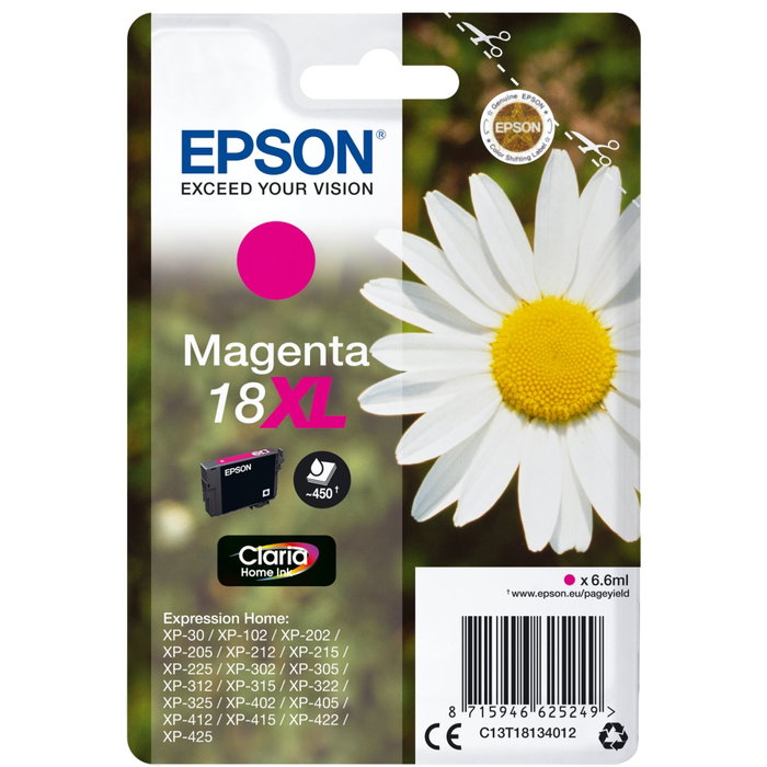 Epson Cartouche XL magenta Claria Home T 181 T 1813 Epson Cartouche XL magenta Claria Home T 181 T 1813