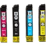 Epson Multipack XL T1806 - Cartouches d'encre 4 couleurs - Noir, Cyan, Magenta, Jaune - Réf. C13T18164012