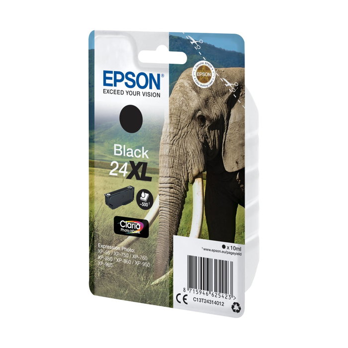 Epson Cartouche d'encre T2431 XL Noir Claria Photo HD