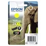 Epson Cartouche d'encre T2434 XL Jaune pour imprimante Série Éléphant - Référence C13T24344012