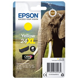 Epson T2434 XL Cartouche d'encre Jaune Claria Photo HD