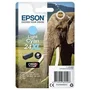 Epson Cartouche d'encre T2435 XL Cyan Clair pour série Elephant - Référence C13T24354012