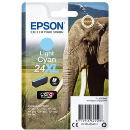 Epson Cartouche d'encre 24XL Cyan clair T2435