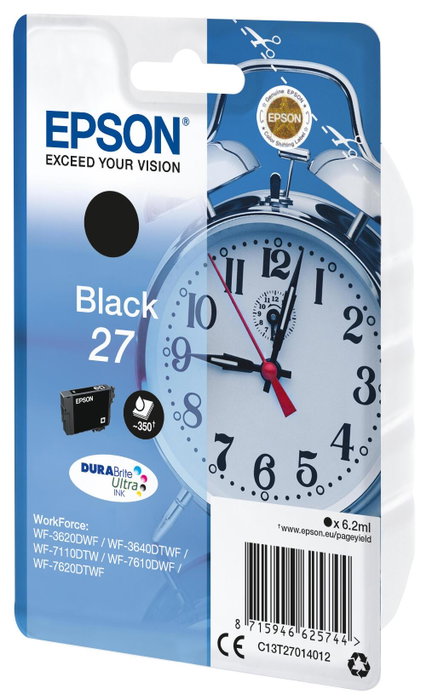 Epson Cartouche d'encre DURABrite Ultra 27 Noir T2701