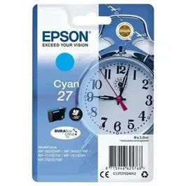 Epson Cartouche d'encre Cyan T2702 Réveil (C13T27024012) - Compatible imprimantes Epson