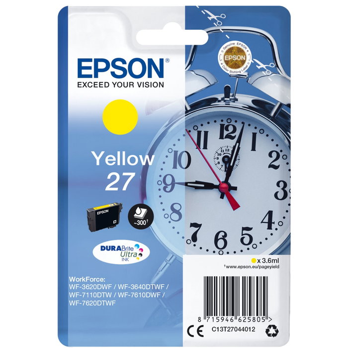 Epson Cartouche d'encre DURABrite Ultra T2704 Jaune Epson Cartouche d'encre DURABrite Ultra T2704 Jaune