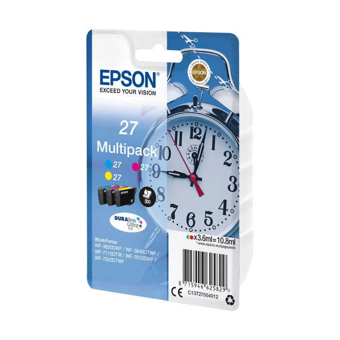 Epson Multipack T2705 DURABrite Ultra Cyan, Magenta, Jaune