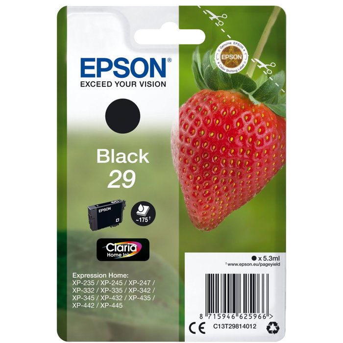 Epson Cartouche d'encre Claria Home 29 T2981 Noir