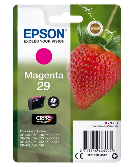 Epson Cartouche d'encre Claria Home 29 Magenta T2983