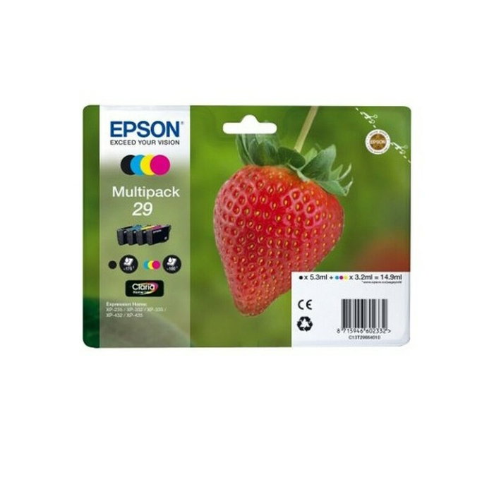 Epson Multipack d'encre 29 (C13T29864012) - 4 couleurs Epson Multipack d'encre 29 (C13T29864012) - 4 couleurs