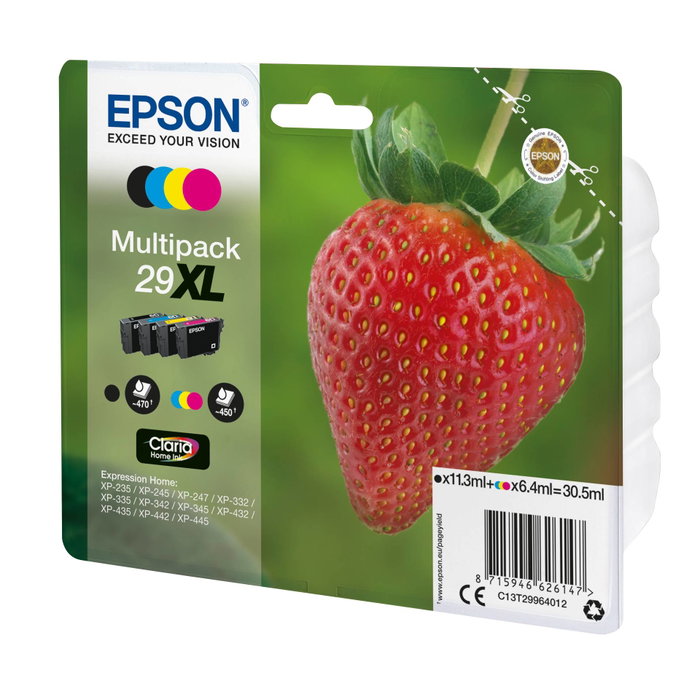 Epson Multipack Claria Home 29XL BK/C/M/Y T2996 Epson Multipack Claria Home 29XL BK/C/M/Y T2996