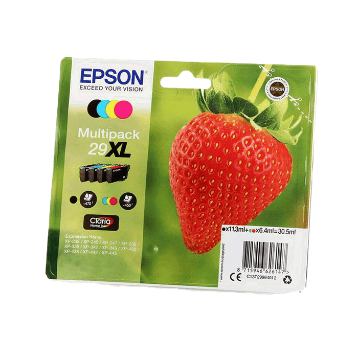 Epson Multipack T2996 XL - Noir, Cyan, Magenta, Jaune