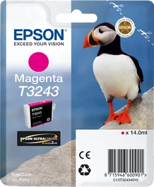 Epson C13T32434010 Cartouche d'encre magenta T3243 ~980 pages