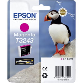 Epson Cartouche d'encre UltraChrome Hi-Gloss2 Magenta T3243