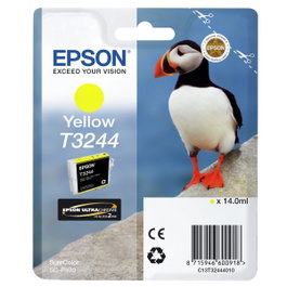Epson C13T32444010 Cartouche d'encre UltraChrome Hi-Gloss 2 Jaune