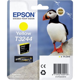 Epson Cartouche d'encre UltraChrome Hi-Gloss2 Jaune T3244