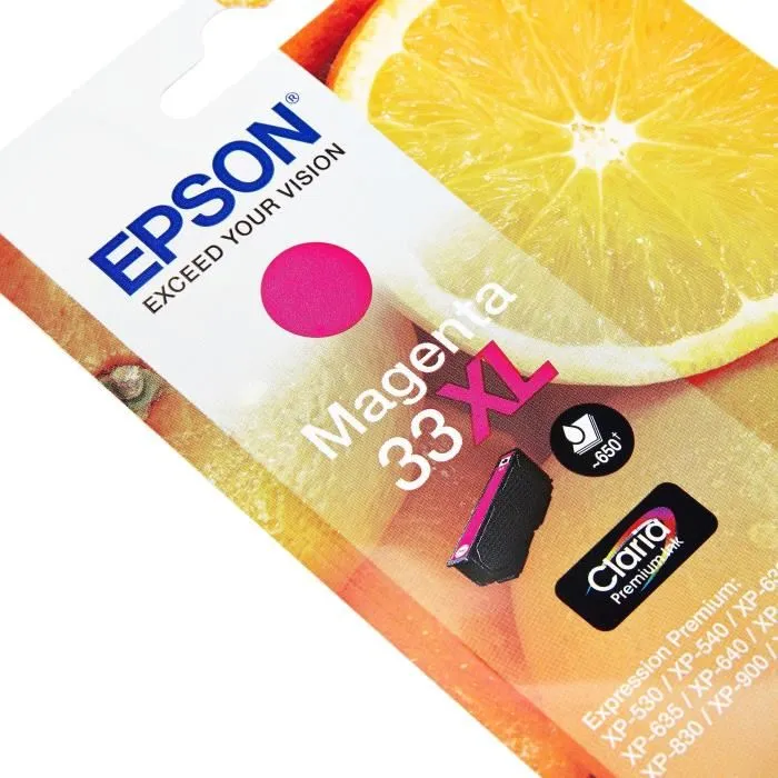 Epson Cartouche d'encre XL Magenta T3363 C13T33634012 - Claria Premium Epson Cartouche d'encre XL Magenta T3363 C13T33634012 - Claria Premium