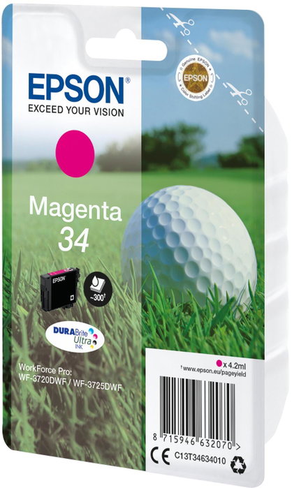 Epson Cartouche Magenta DURABrite Ultra Ink 34 T 3463
