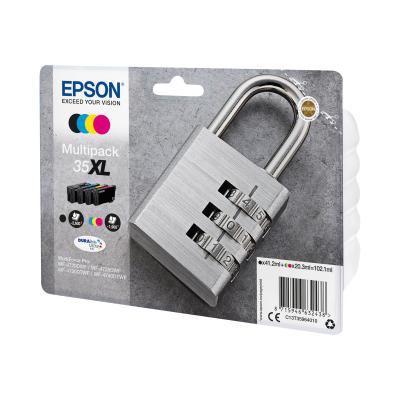 Epson Multipack 35XL C13T35964010 - 4 Cartouches Noir, Cyan, Magenta, Jaune