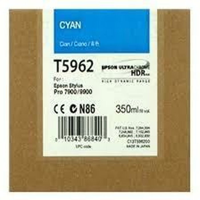 Epson Cartouche d'encre originale T5962 Cyan 350ml