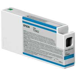 Epson C13T596200 Cartouche d'encre cyan originale pour Stylus Pro 7700/7890/7900/9700/9890/9900 - 350ml