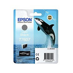 Epson T7607 Cartouche d'encre Noir clair UltraChrome HD pour SureColor SC-P600