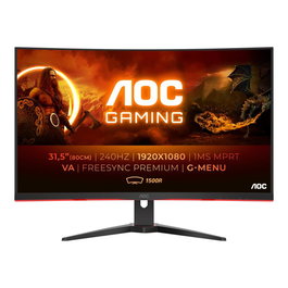 AOC C32G2ZE/BK Écran Gaming 32 pouces Courbé - C32G2ZE BK