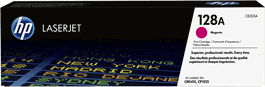 HP Toner CE323A 128A Magenta - Cartouche d'encre compatible pour imprimantes LaserJet